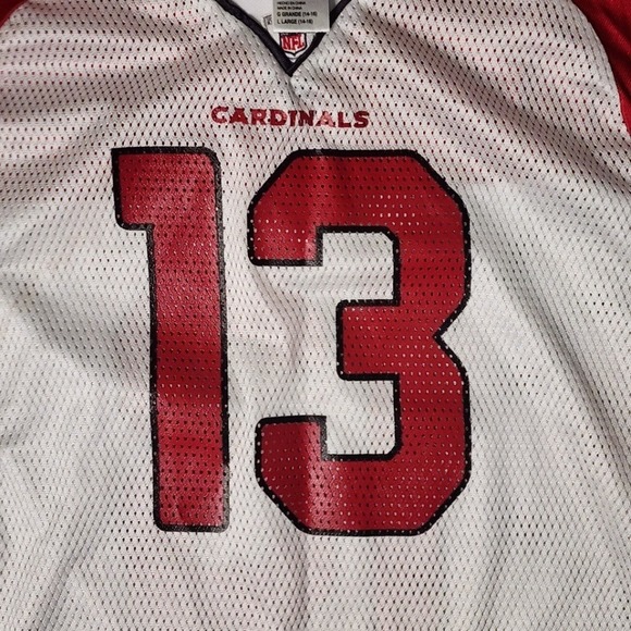 Arizona Cardinals Youth Football Jersey #13 by Reebok - Picture 4 of 8